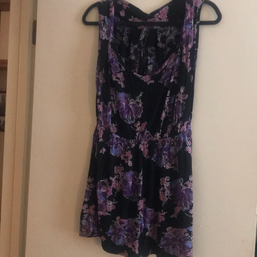 Free people floral tunic tank